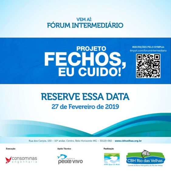 Vem aí: Fórum Intermediário do Projeto Fechos, Eu Cuido!